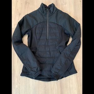 COPY - Lululemon down for it all pull over jacket.